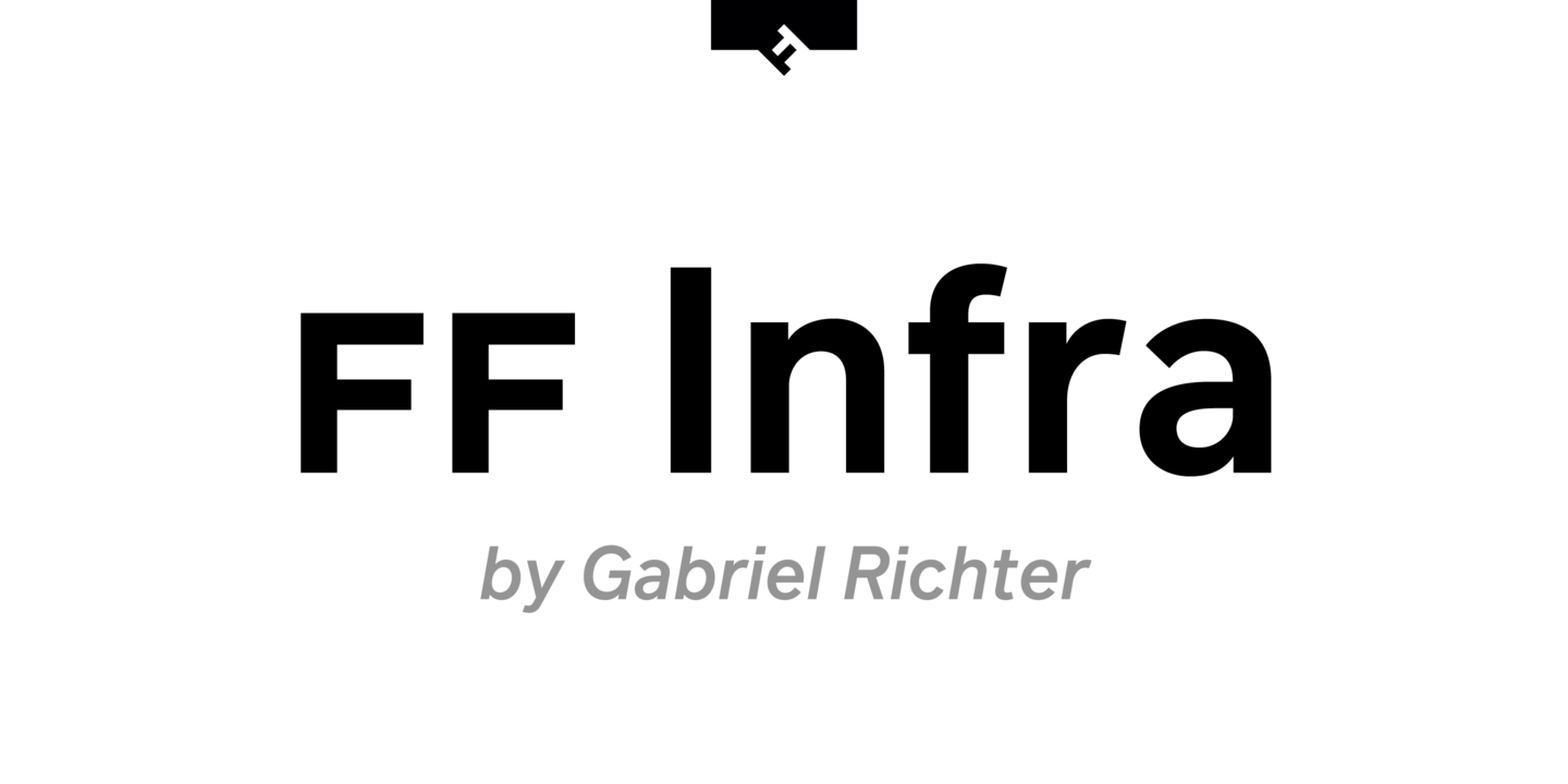 Przykładowa czcionka FF Infra #1